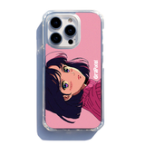 1980's Girl (Purple) MagSafeスーパーバンパージェリーハードケース