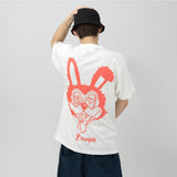 EXAMPLE ラビット半袖Tシャツ