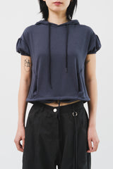 (W) Puff Shirring Hoodie (2color)