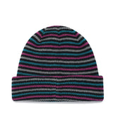 MULTI STRIPED KNIT BEANIE PURPLE(CV2GFUAB32A)