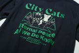 Team City Cat Tee (Navy)