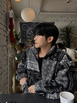 Bandana sherpa zipup