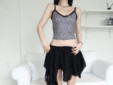 Bohemian lace skirt