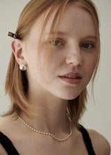 [925 silver] Un.silver.150 / gross corde necklace
