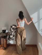 Fog Corduroy Pig Cargo Pants