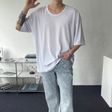 B747 Narrow Golgi V-Neck U-Neck Short Sleeve (3 colors)