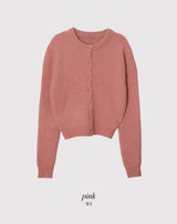 MT Basic Soft Crop Knit Cardigan (6color)