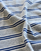 BHNY LOOSE FIT SLIT STRIPED LONG SLEEVE T-SHIRT