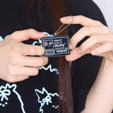 [FANCY X DUSTY] ダスティークラブメンバーシップアクリルキーリング (BLACK) F25NM1012