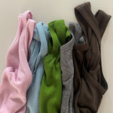エイプスUネックシアーテンセルマンゴースリーブレスキャミソールトップ (5 Colors)