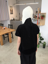 グウェンベルベットドットファーハーフTシャツ（2c）