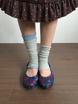 Tium Flower Jelly Shoes (2color)