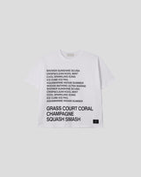 (UNISEX) Ss スローガン オーバーTシャツ