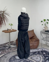 Akid Big Pocket Balloon Denim Pants