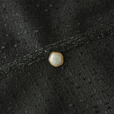 ASCLO Fancy Button Tweed Jacket (2color)
