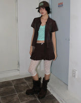 TIE SHEER SHIRT