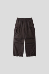 Peach Velvet Cargo Pants