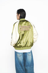 25SS ROPE EMBO COLORATION BOMBER JACKET  KHAKI
