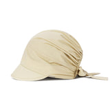 Metal Tip Scarf Cap / Beige