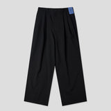 LMN アーバンピンタックハーフバンディングワイドスラックス (3 colors)