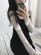 ドットレイヤリングTシャツ