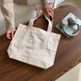 Oatmeal tote bag