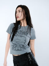 PLEATES WRAP SKIRT [BLACK]