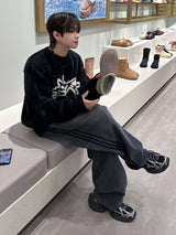 アンゴラアーキテクチャーグラフィックニット5C