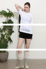 マルチプリンティングTシャツ_ホワイト
