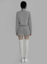 [mnem] core comfort shorts (gray)