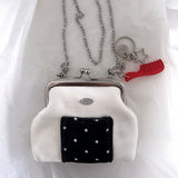 おにぎりフレームミニバッグ (handmade bag)