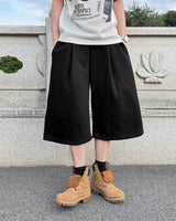 Bant Heavy Sweat Four-Tuck Bermuda Pants