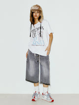  GENIUS PUPPY TEE WHITE