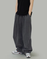 Needle pintuck balloon pants