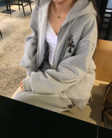 アベピンシャーリングスリーブTシャツ
