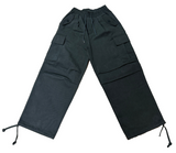 ビッグワイドツープリーツカーゴパンツ (BODY-SHAPING GUARANTEED♥) - 3カラー