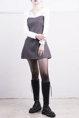 Serine Off Shoulder Shirt Dress