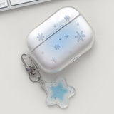 [AirPods]ウィンタースノーハードケース (Blue)(only case)