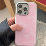 スタースプレー (pink) シルバーフレームケース