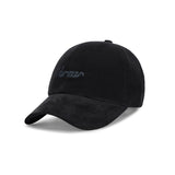 VARZAR Chain Logo Corduroy OG Fit Ball Cap / Black