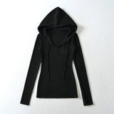 Rosie Pocket V-Neck Hood Top