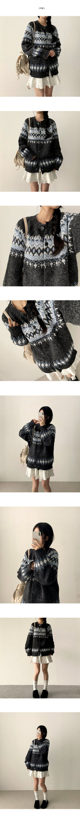 Ritz Nordic Knit Cardigan