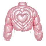 #J1201 Love Down Bread Jacket (4colors)