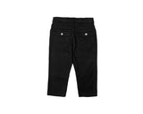 Insu Pocket Slit Cotton Capri Pants