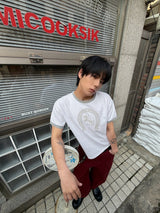 Unicorn ホースシューリンガークロップショートスリーブ White