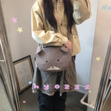 (Shipment on 5/15)mini-hamster Shoulder Crossbag(brown)
