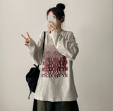 NT グラディエントノイズプリンティド長袖Tシャツ