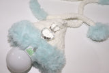 fluffy icy blue cozy light