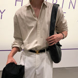 LMN Ver オーバーサイズフィットピグメントシャツ (5 colors)