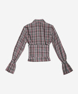 バタフライスプレータージップアップ #ベージュ　(FLEECE LINED)